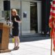 A Marine, pitbull and president help bring new Veteran Center to campus