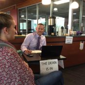 Discussions with the Dean opens dialogue between students and administration