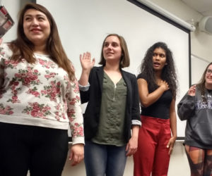 Newly-elected ASW student board members begin transition into office