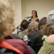 Poetry series celebrates 25 years with overflowing crowd