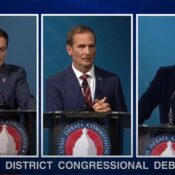 Candidates quarrel on healthcare, pandemic response in Monday debate